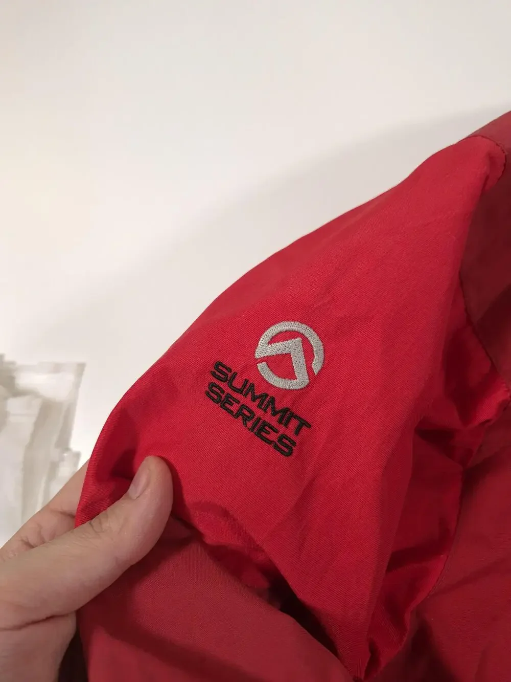 The North Face Jacket Mens L Red Summit Series Gore-Tex XCR Hooded Waterproof